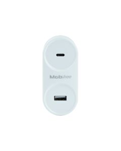 Cargador  Mobifree Cargador de pared USB y Tipo C 