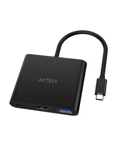 Adaptador 3 en 1 USB-C ACTECK AH445 
