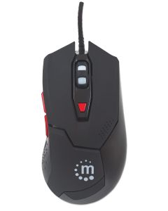 Mouse óptico cableado para videojuegos con LE MANHATTAN 176071