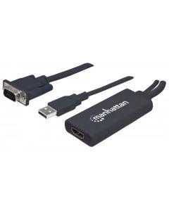 Convertidor VGA+Audio a HDMI MANHATTAN 152426