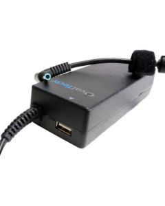 Adaptador para Computadora Portatil  OVALTECH 19.5V/4.62AH C/Blister + USB