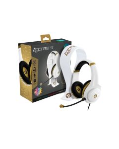 Auriculares 4Gamers XP-GOLDR-WHT-4G