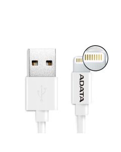 Cable Lightning ADATA AMFIPL-1M-CWH