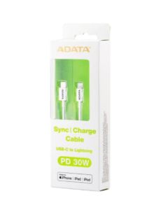 Cable USB-C a Lightning ADATA AMFICPL-1M-CWH