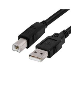 Cable USB 2.0, USB A-EXTENSION, Negro, 1.5MTS GETTTECH JL-3515  2.0 A/B Alta Velocidad