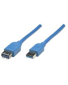 Cable de Extensión USB de Súper Velocidad MANHATTAN -