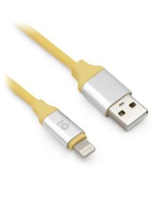 Cable Lightning, PVC, 1.0 m, Amarillo BROBOTIX 651794