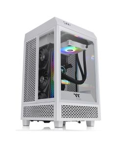 Gabinete  THERMALTAKE The Tower 100 Snow Mini Chassis