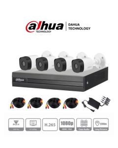 Kit de Videovigilancia  Dahua Technology DH-KIT/XVR1B04-I/4-B1A21N-0360B