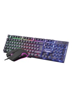 Kit telcado y mouse Xzeal XZKTALRW1B
