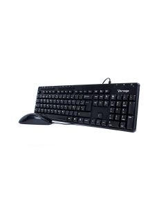 Kit de Teclado y Mouse VORAGO KM-104