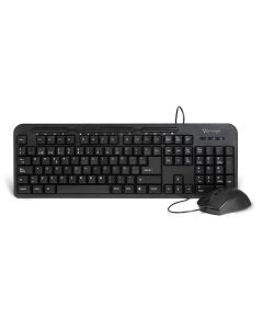 Kit de Teclado y Mouse VORAGO KM-107