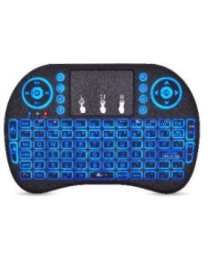 Teclado Mini Inalámbrico, Recargable, Ilumina BROBOTIX 963814