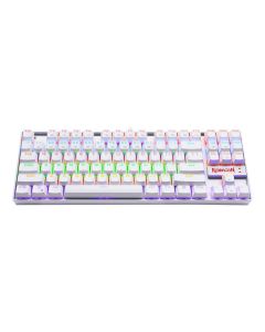 Teclado Mecánico Redragon Kumara White Rainbow