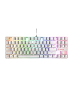 Teclado Mecánico Redragon Kumara White RGB