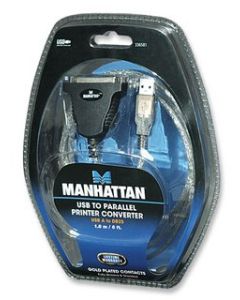 Convertidor USB a DB25 - Paralelo MANHATTAN 336581