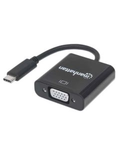 Convertidor USB C a VGA MANHATTAN 151771