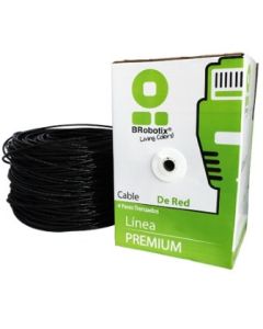 Bobina UTP, Exterior, Doble Forro, BROBOTIX 055305