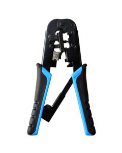 Pinza Crimpeadora  BROBOTIX RJ11/RJ12/RJ45 AZUL