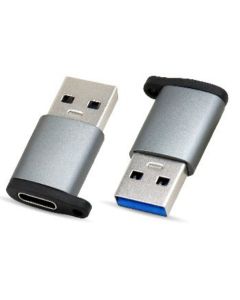 Adaptador USB V3.0 Tipo A Macho,  a Tipo C He BROBOTIX 6000342