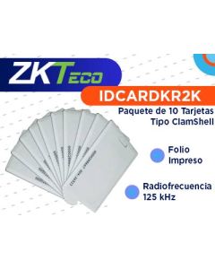 Tarjetas compatibles con lectores RFID con fr ZK TECO IDCARDKR2K 
