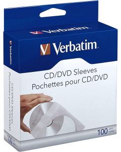 Sobre de papel para CD/DVD VERBATIM Sobre de Papel CD/DVD