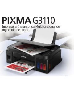 Multifuncional de inyección de tinta  CANON G3110