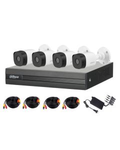 Kit de Videovigilancia Dahua 4 canales Dahua Technology KITXVR1B04-I1MP-2.8
