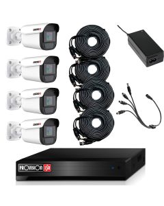 Kit de Videovigilancia PROVISION-ISR PAK4LIGHTCC2MP-28