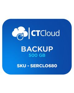 Backup en la Nube CT Cloud NCBU500GB